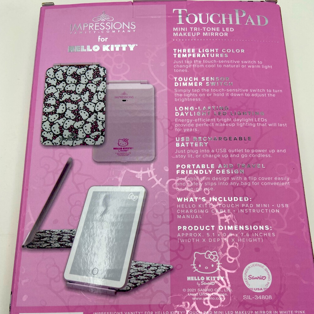 Hello Kitty Touchpad Mirror New